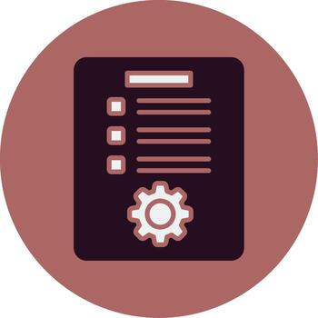 icono de vector de documento
