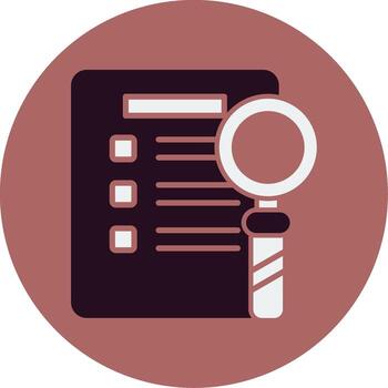 icono de vector de documento