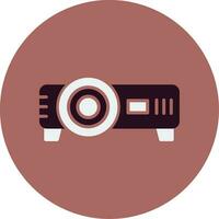 icono de vector de proyector