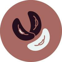 Kidney Bean Vector Icon