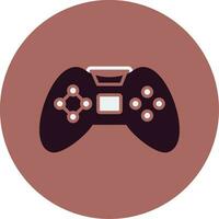 icono de vector de controlador de juego