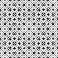 Black and white seamless pattern texture. Greyscale ornamental graphic design. vector