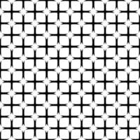 Black and white seamless pattern texture. Greyscale ornamental graphic design. vector