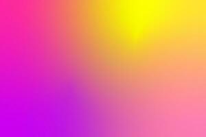 Y2K Pink and yellow gradient vibrant blurred background. Aura nostalgia background. photo