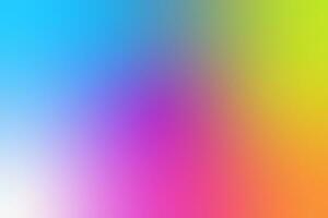 Pop Y2K multicolored blurred gradient vibrant background. Yellow and purple aesthetic noisy colorful background photo