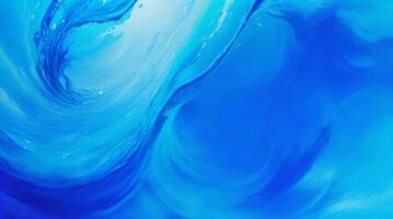 abstract blue texture, background with smooth shining lines 3d.  AI-Generated photo