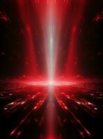 Ai Generative Backdrop Red Spotlights For Flyers, Banner and Backgrounds realistic image ultra hd high design photo