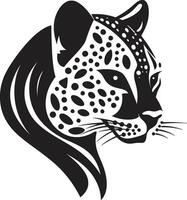 Sculpted Stealth Vector Ocelot Icon Inky Finesse Ocelot Logo Emblem