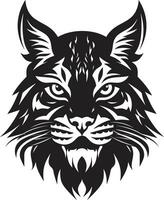 Vector Bobcat A Wild Predator Animal in a Vector Design Format Bobcat Vector Design A Fierce and Beautiful Wild Cat