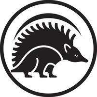 noir belleza vector armadillo logo el misterio de negro armadillo arte