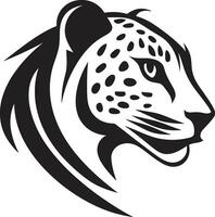 ojos de el leopardo logo de gracia silueta de un bigotudo velocista vector