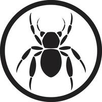 Vector Artistry The Black Ant Logo Black Vector Ant Icon A Logo to Remember