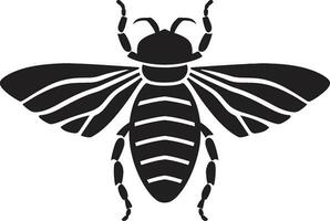 Monochromatic Serenity Cicada Symbol in Natures Chorus The Art of Natures Melody Black Vector Cicada