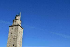 View of an old tower photo