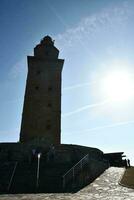 View of an old tower photo