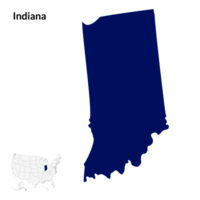 mapa de Indiana. Indiana mapa. Estados Unidos mapa png