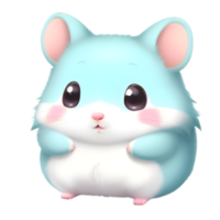 A cute hamster. AI-Generated png