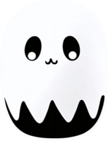 a cute ghost icon. AI-Generated. png