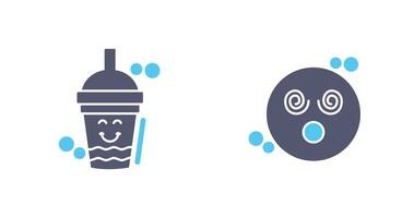 Drink and Dizzy Icon vector