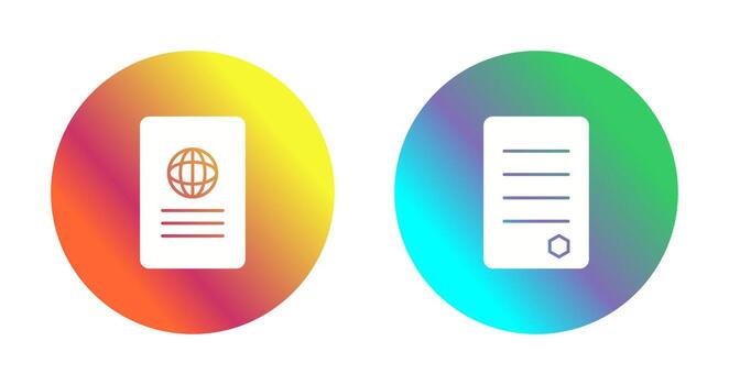 global report and reports Icon vector