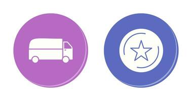 favorite and home delivery  Icon vector