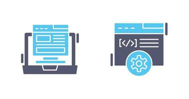 Layout and Development Icon vector