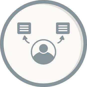 Natural Language Processing Vector Icon