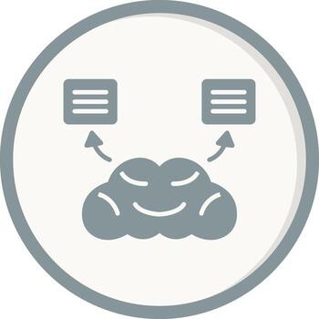 Natural Language Processing Vector Icon