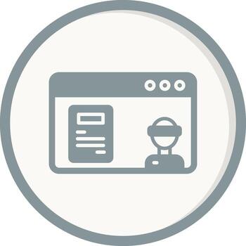 Chat Bot Vector Icon