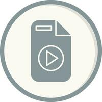 Video File Vector Icon