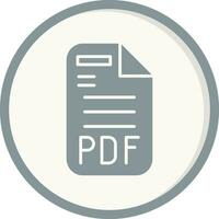 Pdf Vector Icon