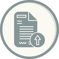 Upload File Vector Icon