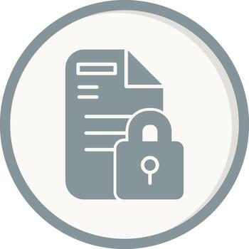 Secure Folder Vector Icon