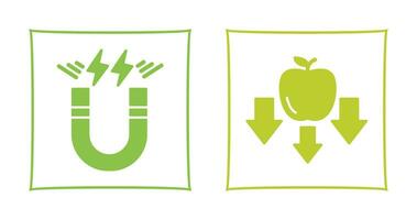Energy and Gravity Icon vector