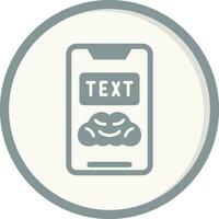 Text Vector Icon