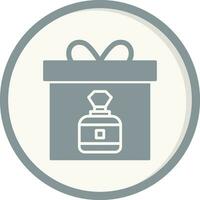 icono de vector de caja de regalo