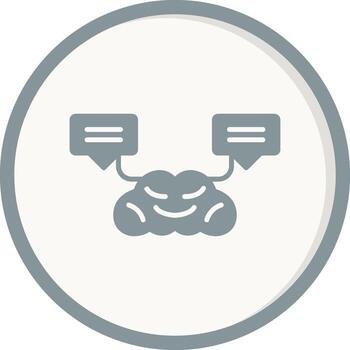 Natural Language Processing Vector Icon