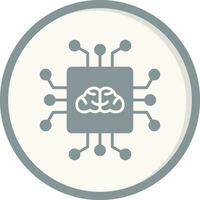 Artificial Intelligence Vector Icon