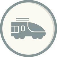 High Speed Train Vector Icon