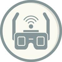 Smart Glasses Vector Icon