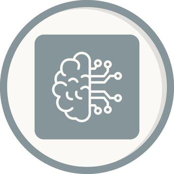 Artificial Intelligence Vector Icon