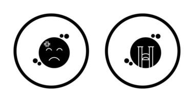 Dissapointment and Crying Icon vector