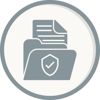 icono de vector de documento