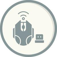 Wireless Mouse Vector Icon