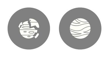 venus and destroyed Icon vector