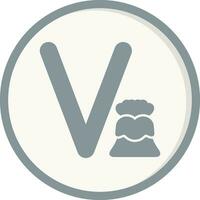Small V Vector Icon