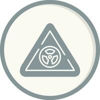Radioactive Sign Vector Icon