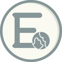 Capital E Vector Icon