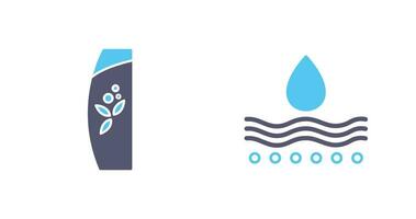 Natural and Moisture Icon vector