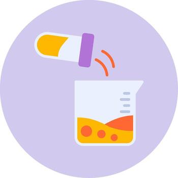 icono de vector de experimento